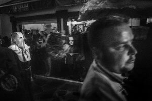 Surrealistic procession, Semana Santa, Easter, Marbella Spain