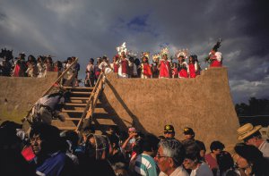 Kiva. Santa Clara pueblo, New Mexico.