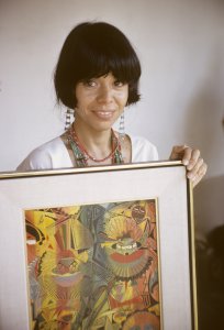 Helen Hardin. Native American Indian Artist from Santa Clara, New Mexico.