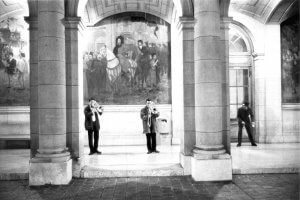 Paris-Sorbonne University. Trombone players.