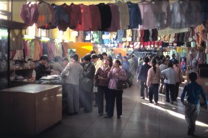 Shopping. China 1984.
