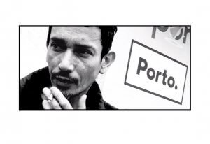 Black and white street portrait. Rua de Santa Catarina - Porto Portugal No.1, Street Portraits,