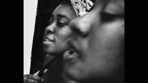 Black and white street portrait. Rua de Santa Catarina - Porto Portugal No.6
