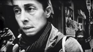 Black and white street portrait. Rua de Santa Catarina - Porto Portugal No.13