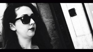 Black and white street portrait. Rua de Santa Catarina - Porto Portugal No.17