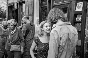 Sylvia Beach Whitman, current owner of Shakespeare & Co. Paris, France